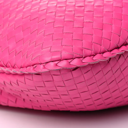 Bottega Veneta Nappa Intrecciato Large Veneta Hobo Rosa Shock 5 of 6