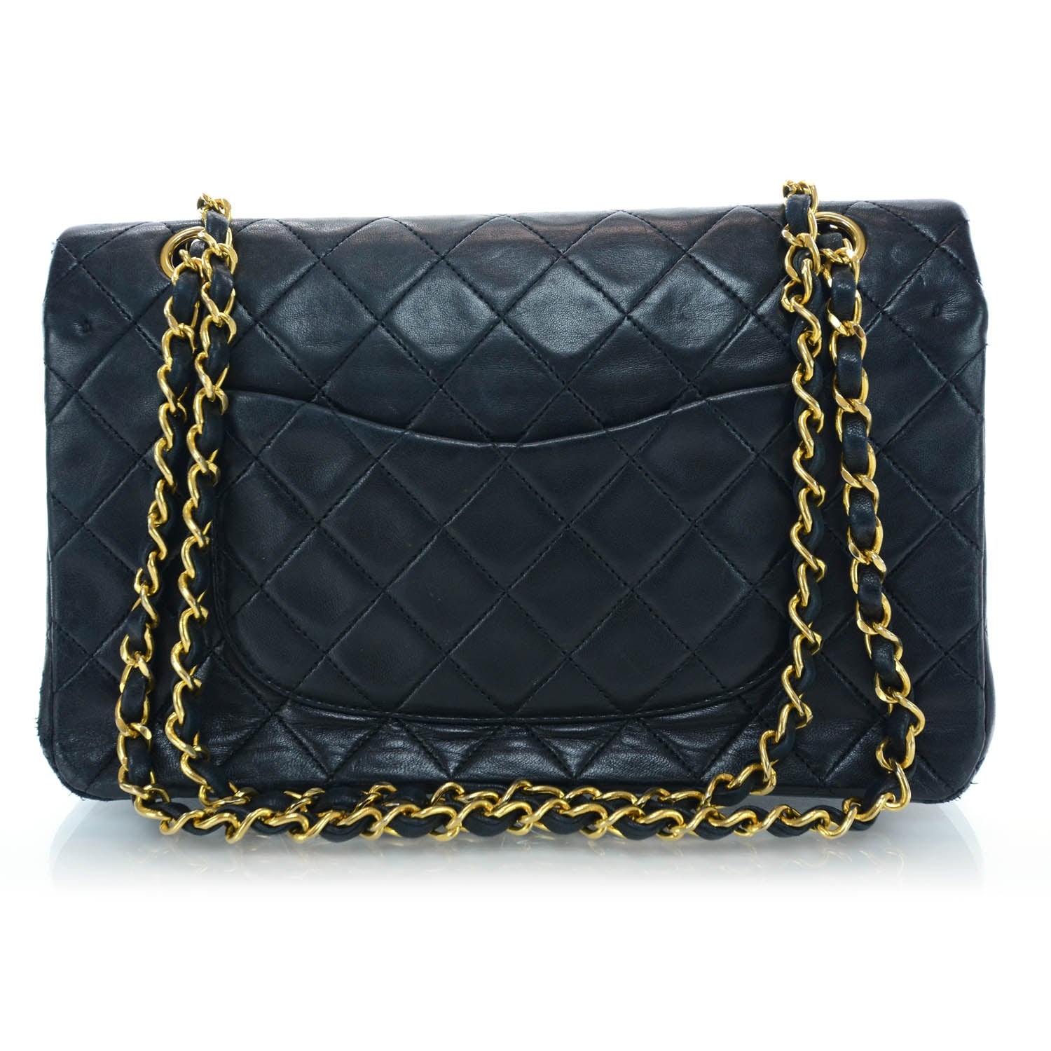 Chanel Lambskin Medium Double Flap Black 3 of 10