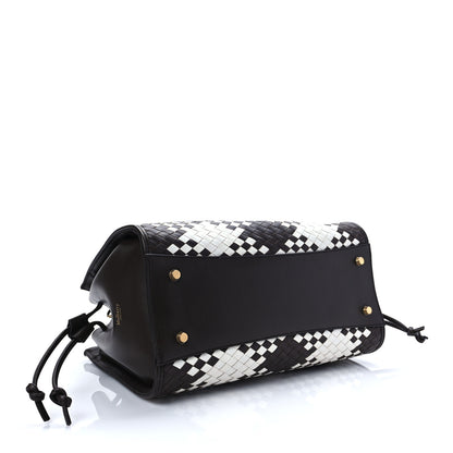 Mulberry Vichy Woven Check Iris Ebony White 4 of 7