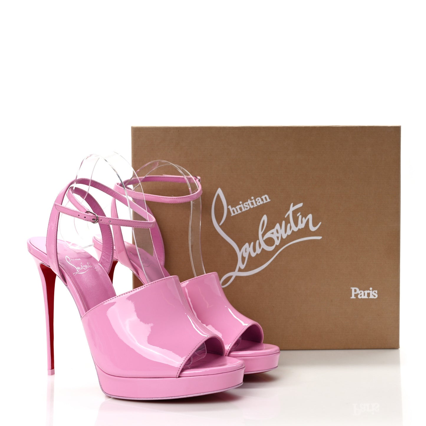 Patent Miradona 120 Sandals 41 Pink
