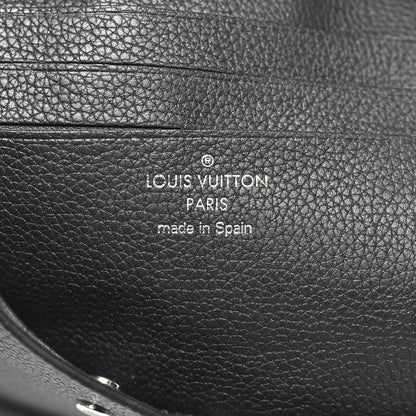 Louis Vuitton Calfskin Nano Lockme Bucket Black 6 of 9