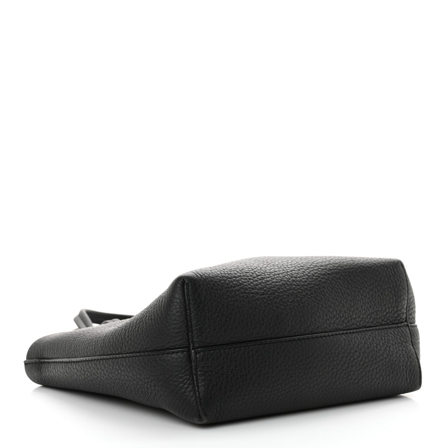 Grained Calfskin Small Park Tote Black