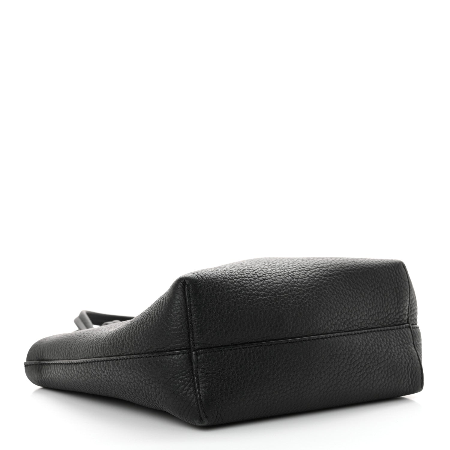 The Row Grained Calfskin Small Park Tote Black 4 of 13