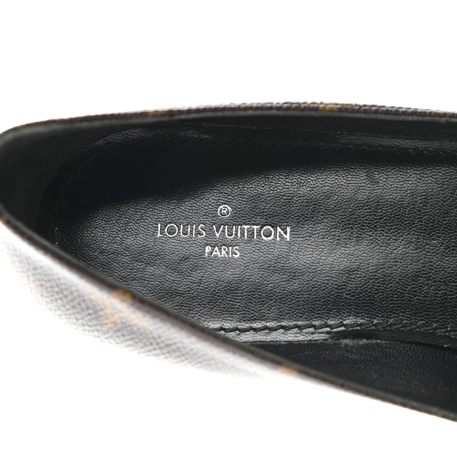 Louis Vuitton Patent Monogram Fetish Ballerina Flats 35 6 of 10