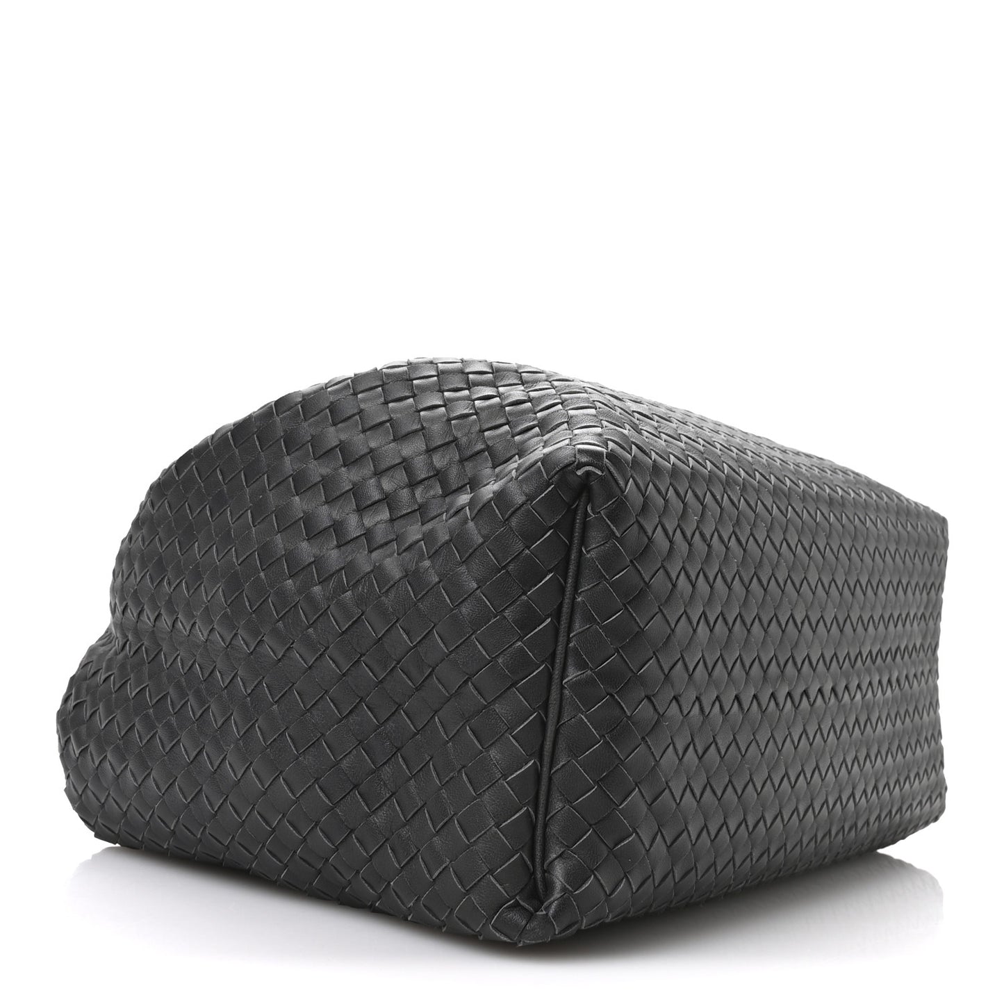 Nappa Intrecciato Sloane Hobo Ferro Gray