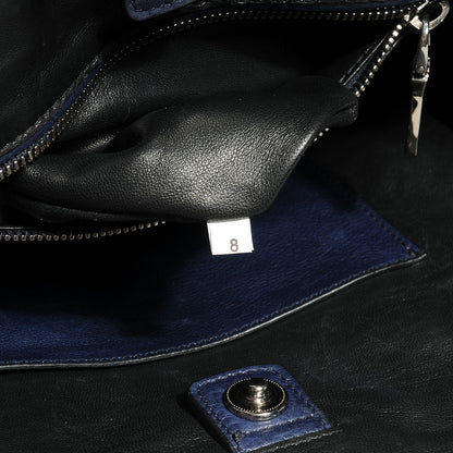 Prada Glace Calf Twin Pocket Tote Baltico 11 of 11