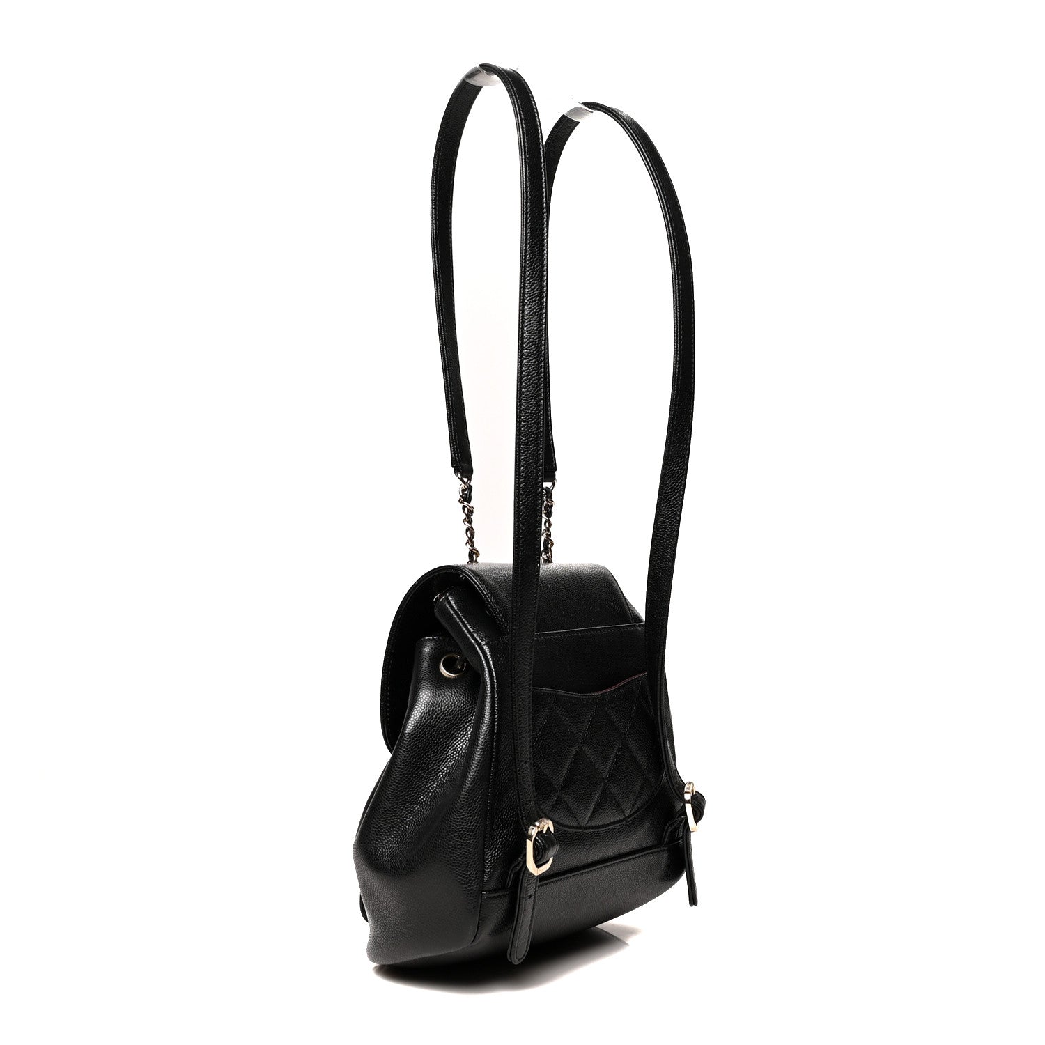 Chanel Caviar Quilted Mini Business Affinity Backpack Black 3 of 11