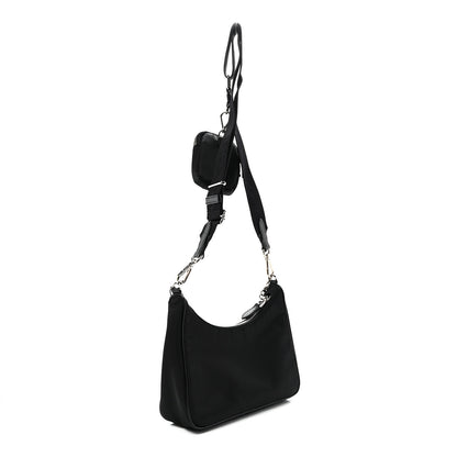 Prada Nylon Re-Edition 2005 Shoulder Bag Black 3 of 10