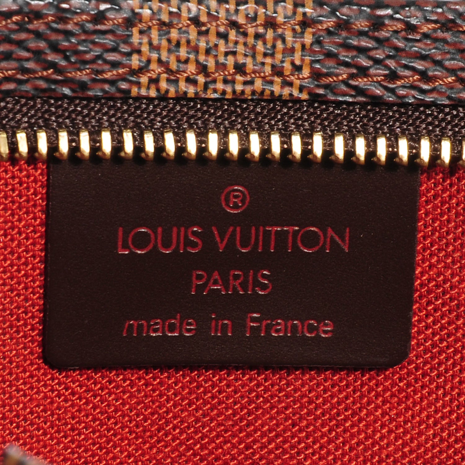 Louis Vuitton Damier Ebene Navona Pochette Accessories 6 of 7