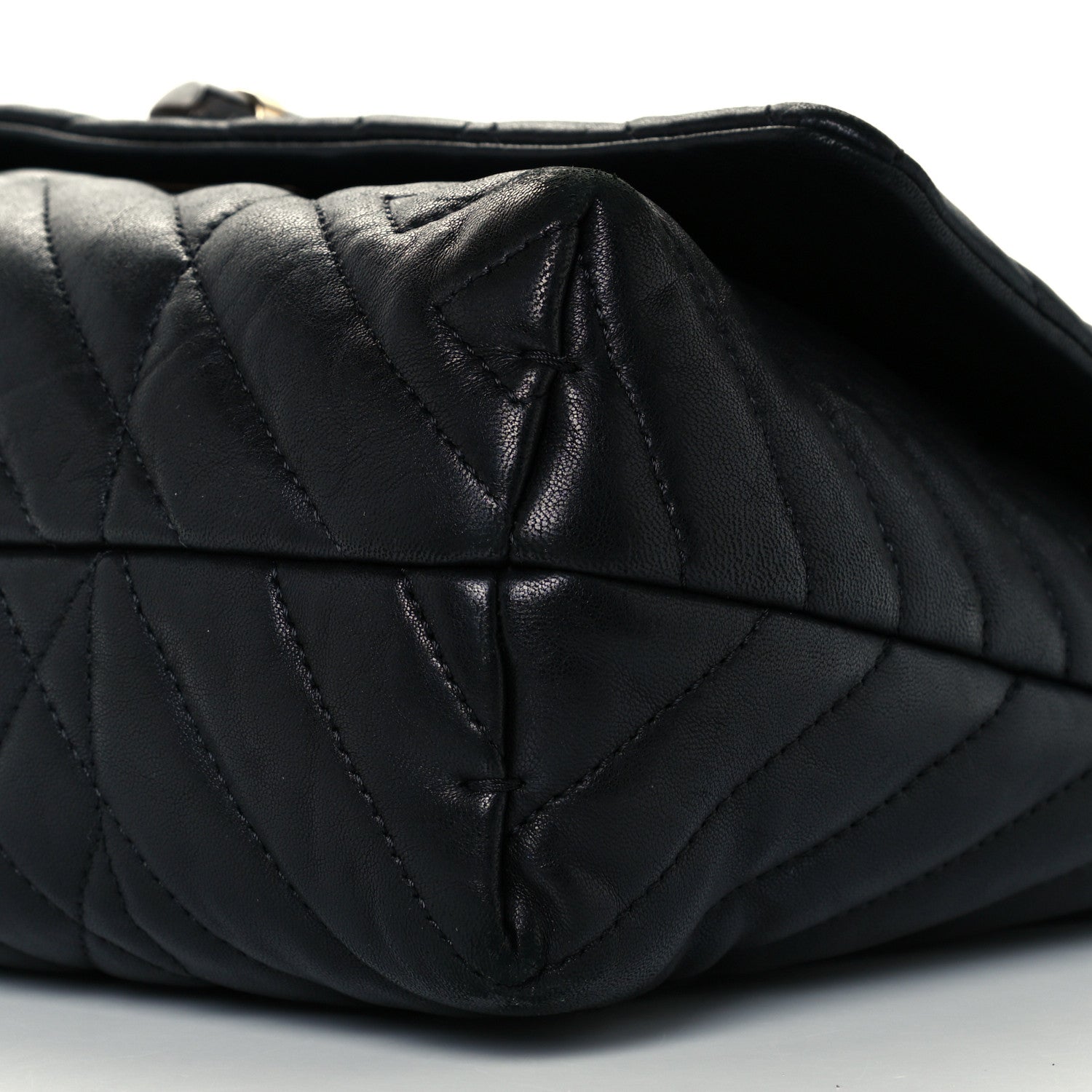 Lanvin Calfskin Quilted Medium Happy Shoulder Bag Black 9 of 9