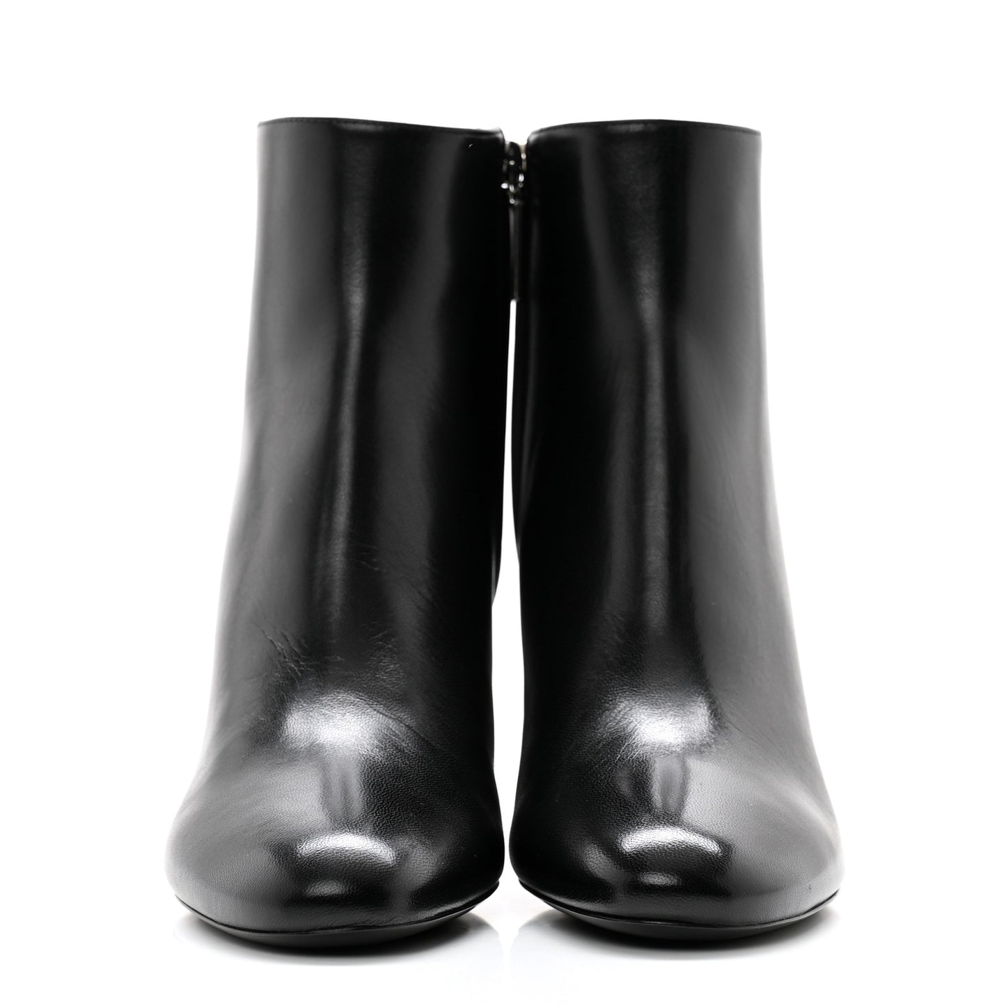 Nappa Vendome Loulou Ankle Zip Boot 38 Black