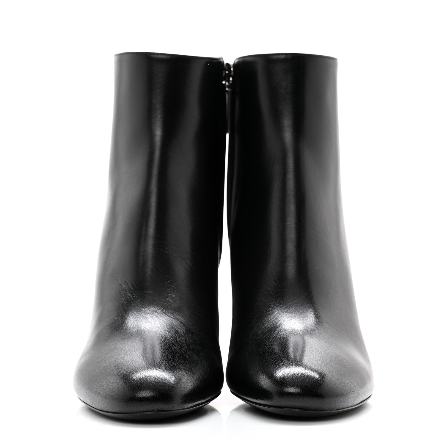 Saint Laurent Nappa Vendome Loulou Ankle Zip Boot 38 Black 2 of 10