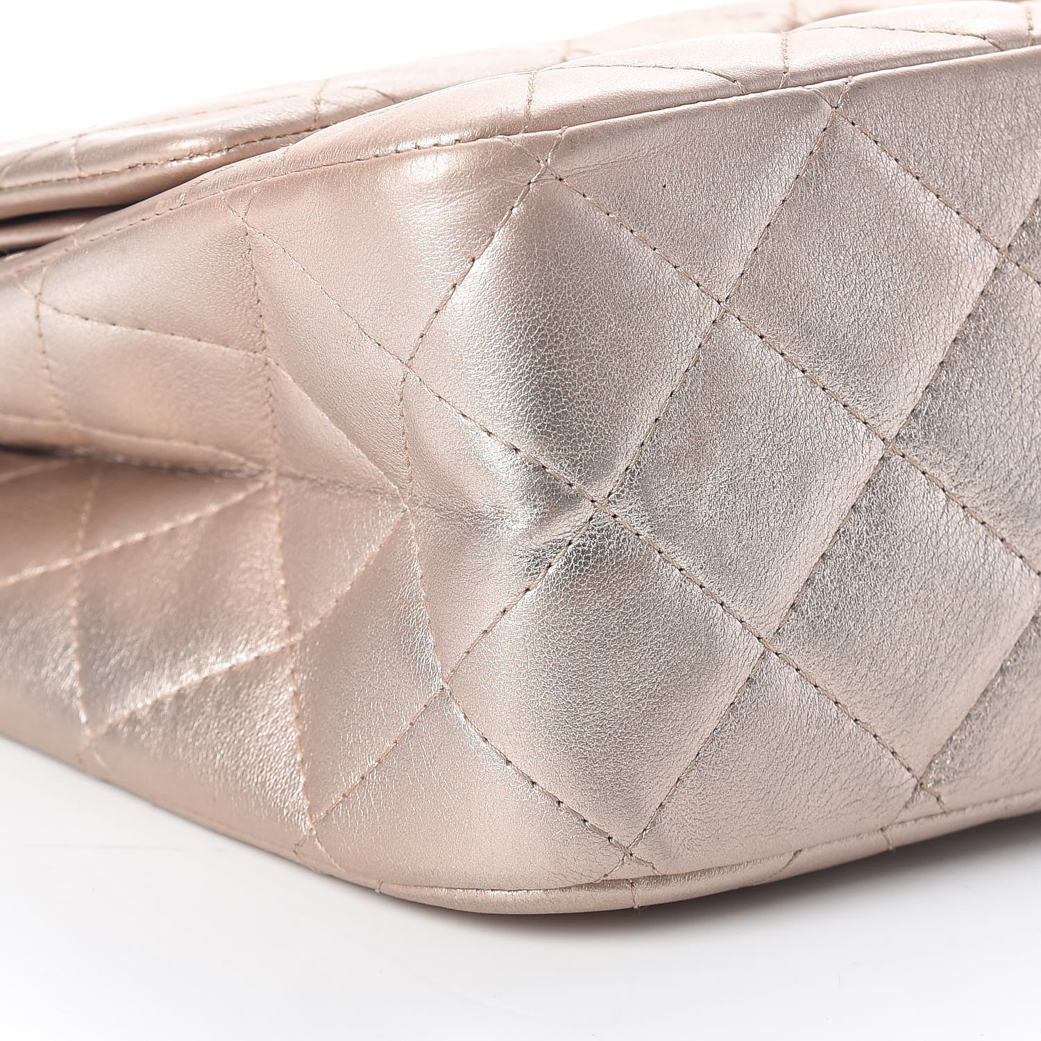 Chanel Metallic Calfskin Quilted 2.55 Reissue 227 Flap Gold 8 of 11