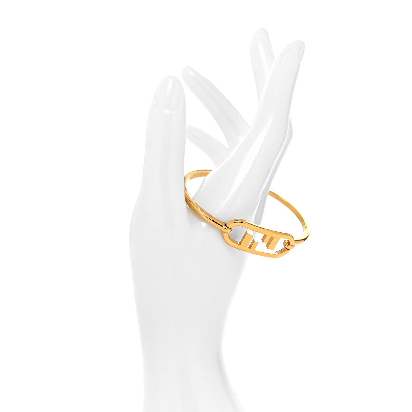 Metal O'Lock Bracelet M Gold