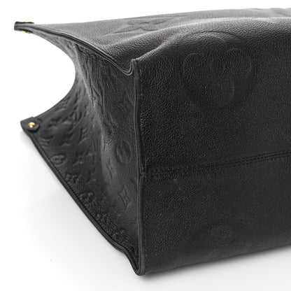 Louis Vuitton Empreinte Monogram Giant Onthego GM Black 7 of 10