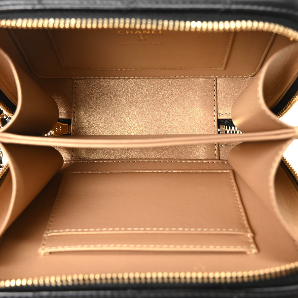 Lambskin Quilted Golden Plate Clutch With Chain Black