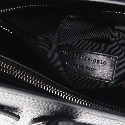 Saint Laurent Grained Calfskin Small Sac De Jour Black 8 of 8