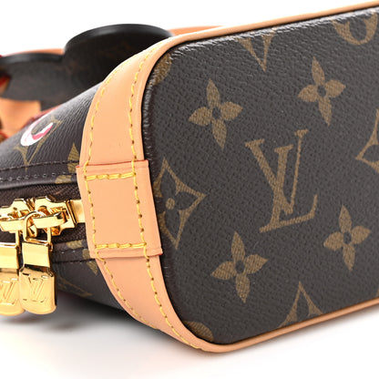 Louis Vuitton Monogram 2024 Christmas Animation Candy Factory Nano Alma Candy Red 7 of 9