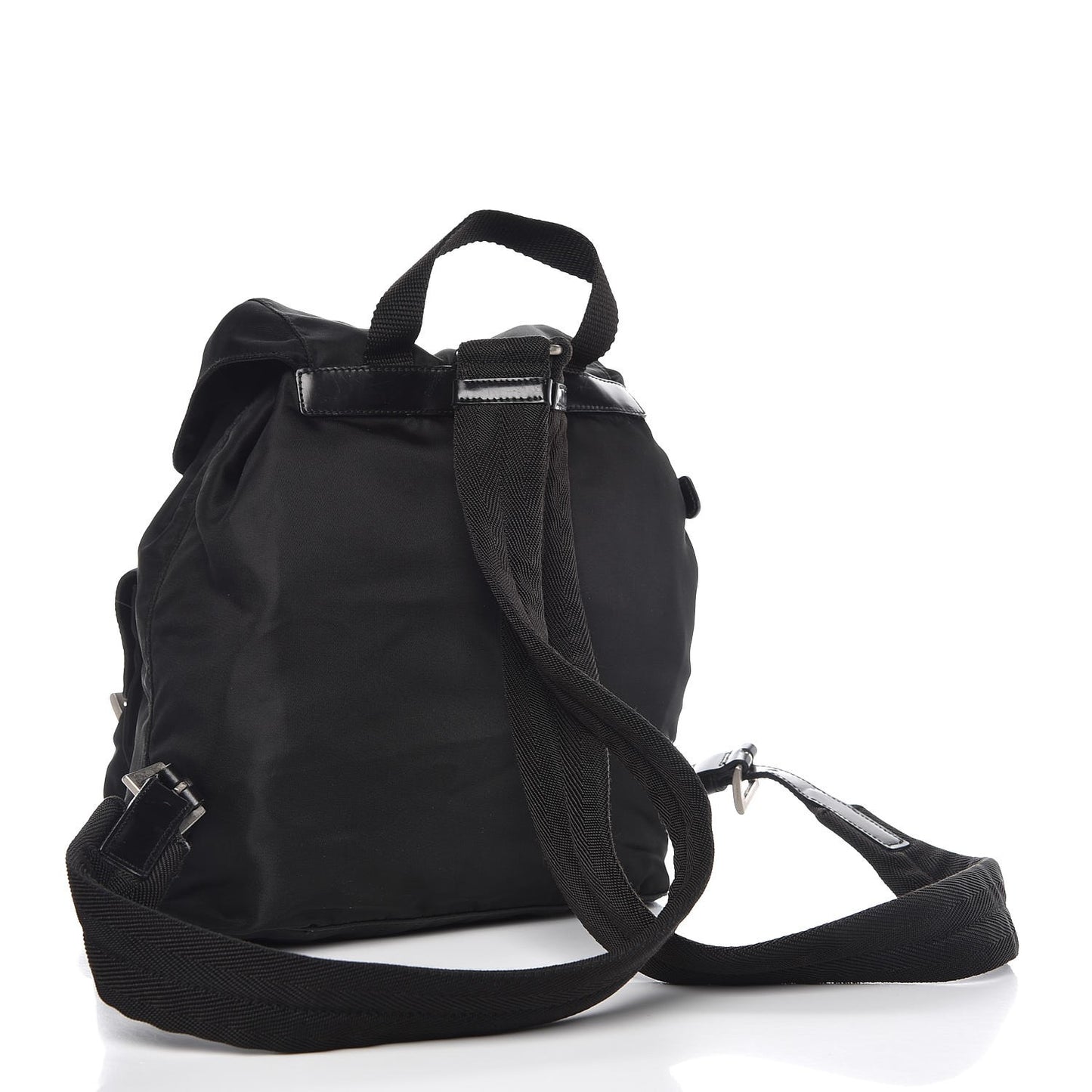 Nylon Vela Small Backpack Black