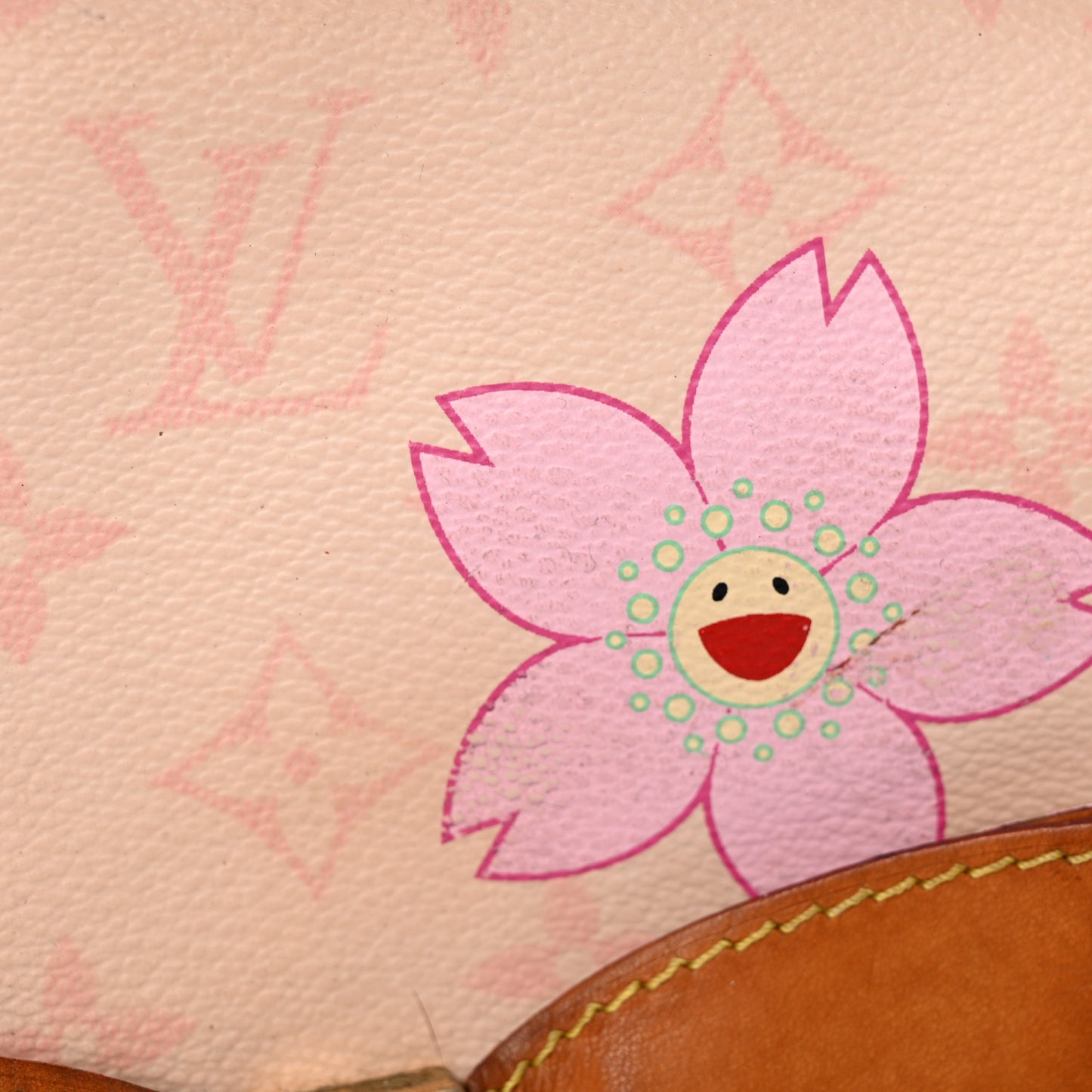 Monogram Cherry Blossom Sac Retro Pink