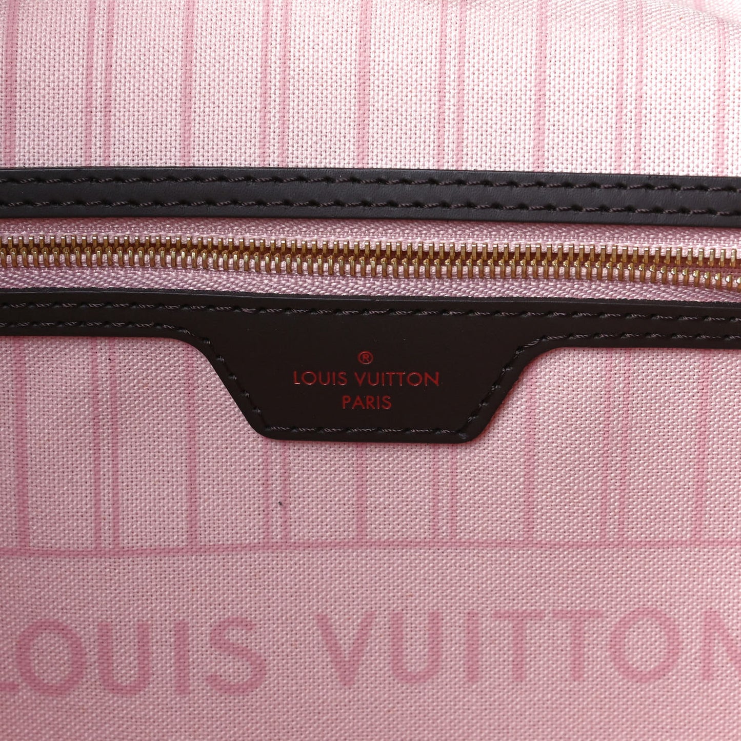Damier Ebene Neo Neverfull MM Rose Ballerine