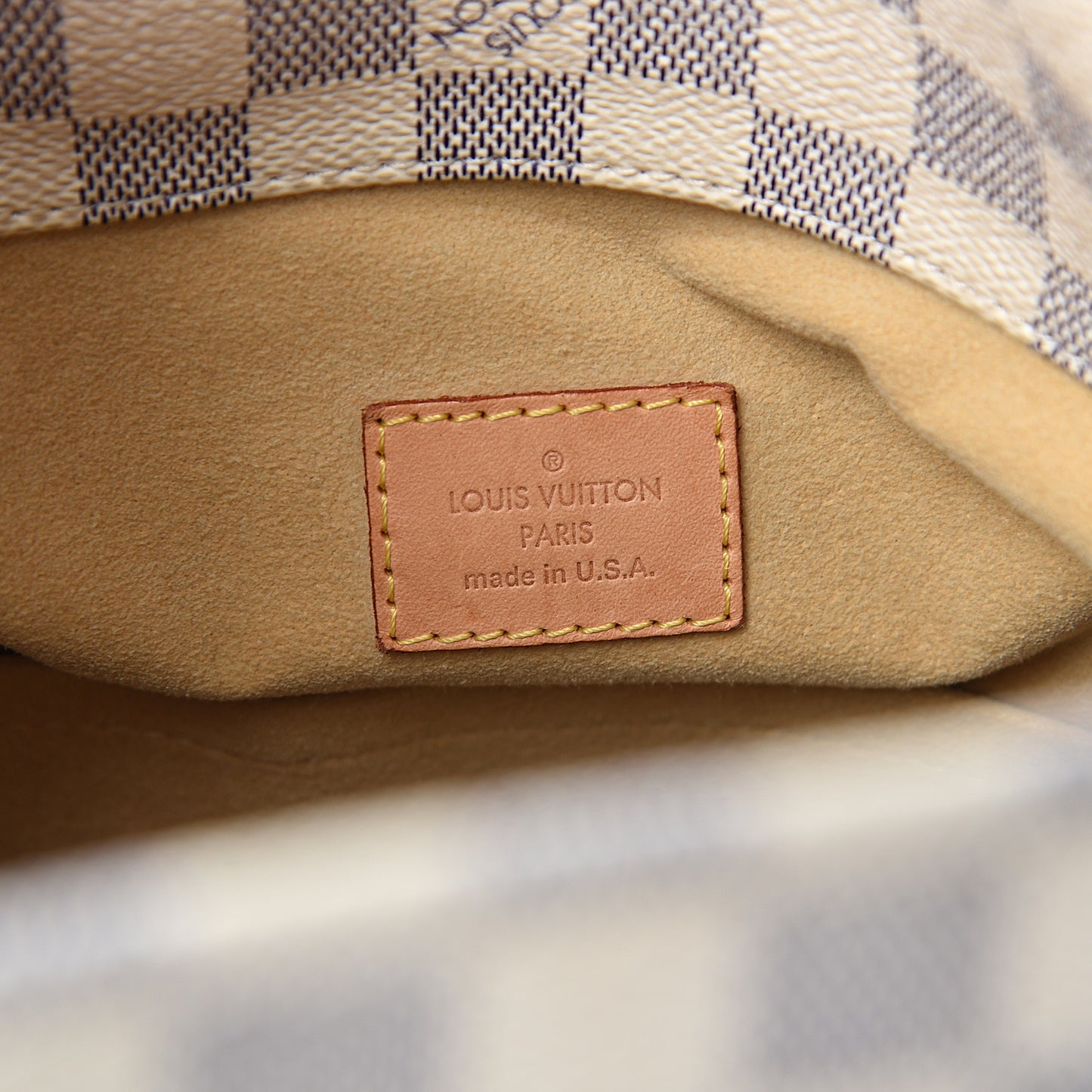 Damier Azur Artsy MM