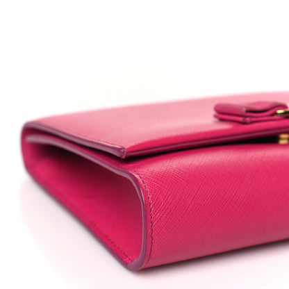 Salvatore Ferragamo Hammered Calfskin Mini Miss Vara Bow Chain Bag Pink 7 of 9