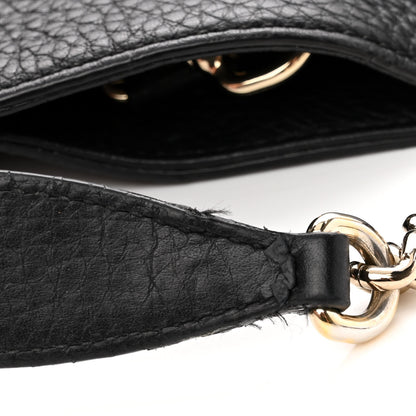 Gucci Pebbled Calfskin Medium Soho Chain Shoulder Bag Black 12 of 12
