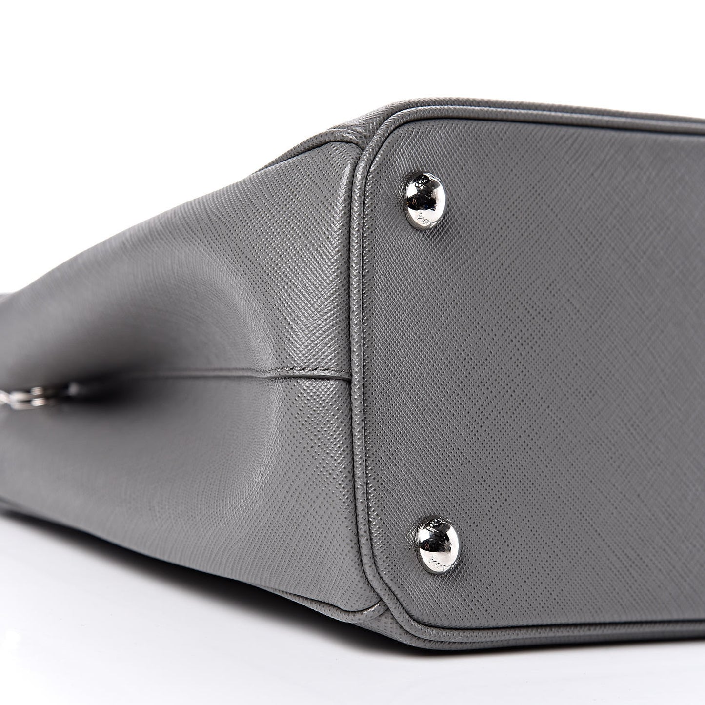 Saffiano Small Galleria Double Zip Tote Marmo
