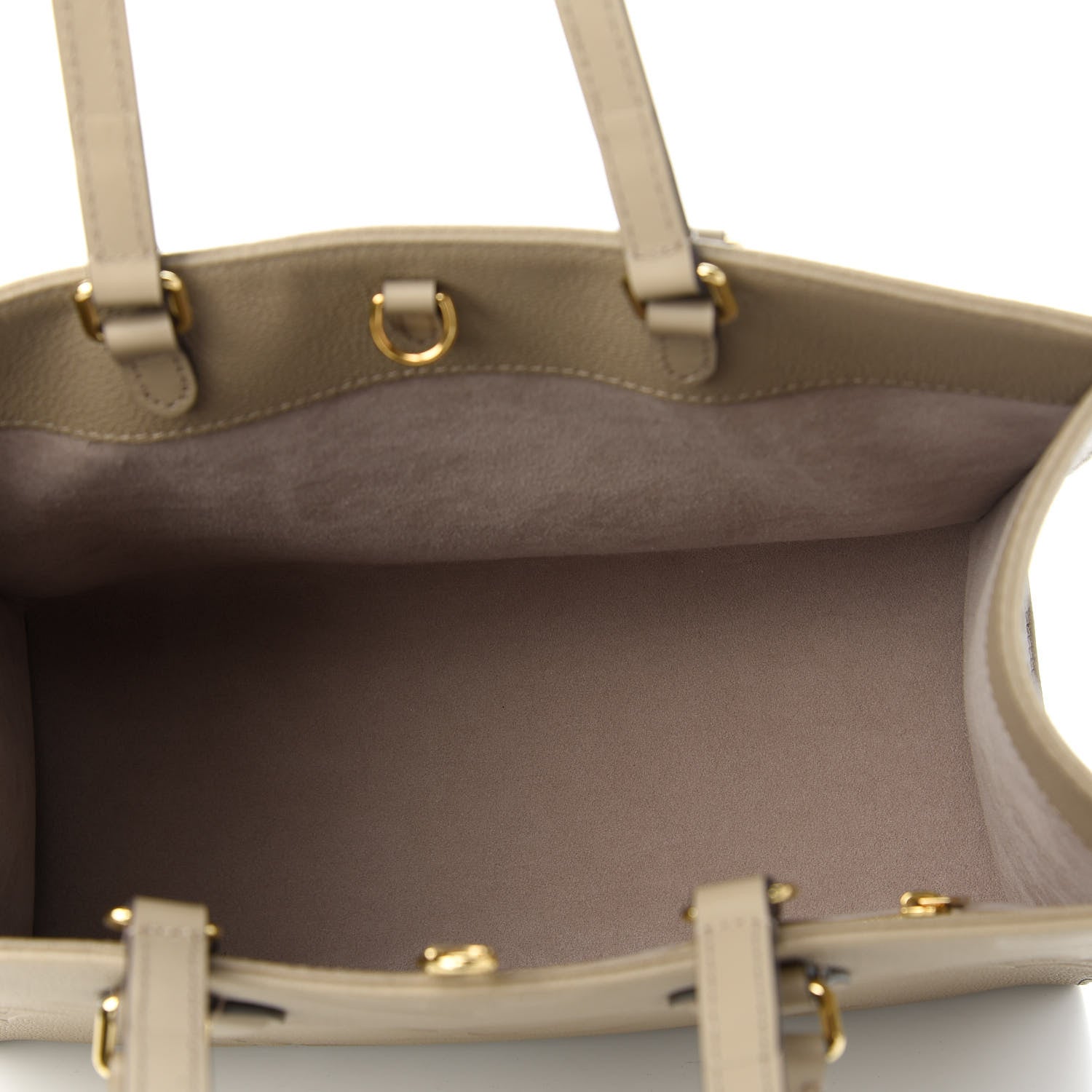 Louis Vuitton Empreinte Monogram Giant Onthego MM Tourterelle 5 of 10