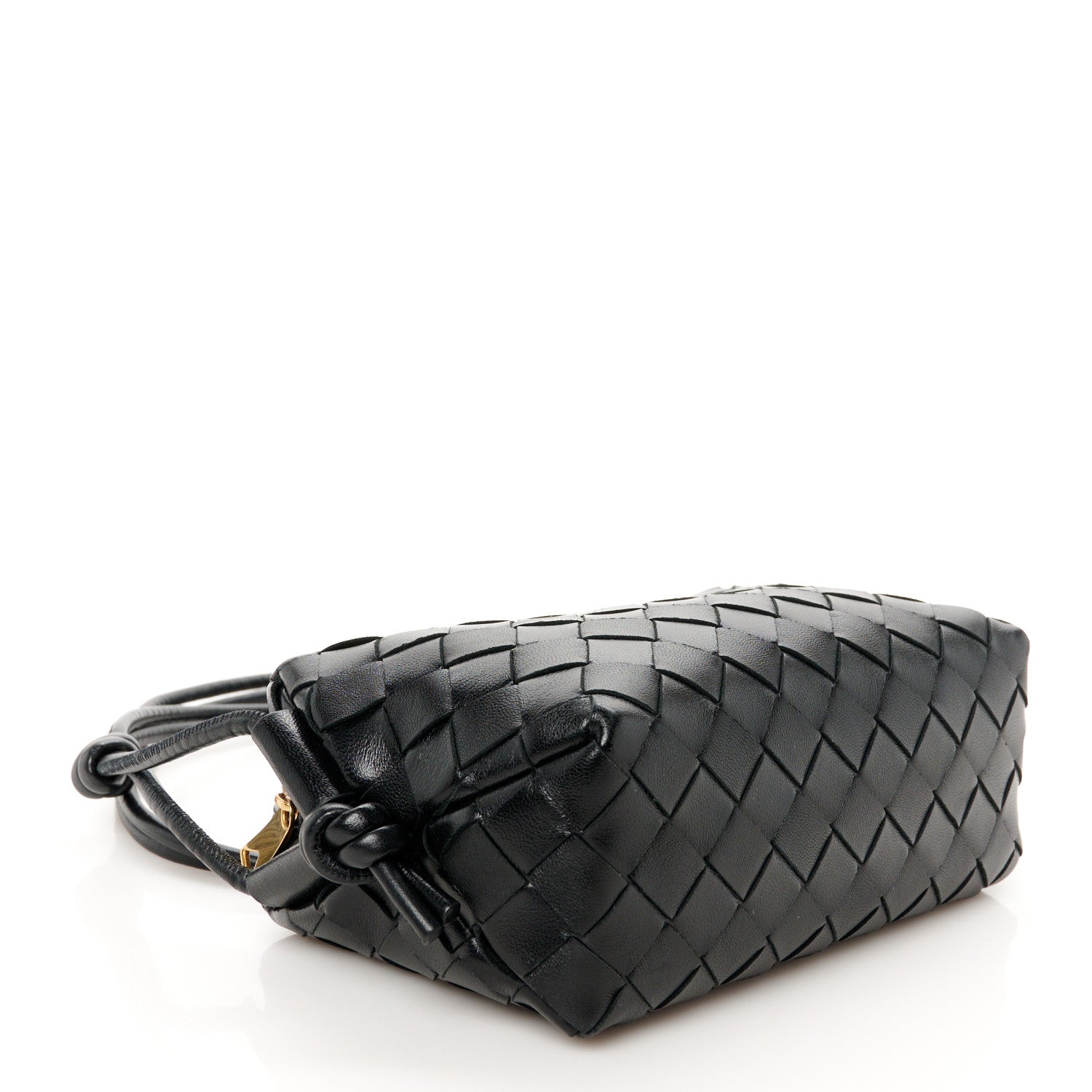 Bottega Veneta Nappa Intrecciato Mini Loop Camera Bag Black 4 of 12