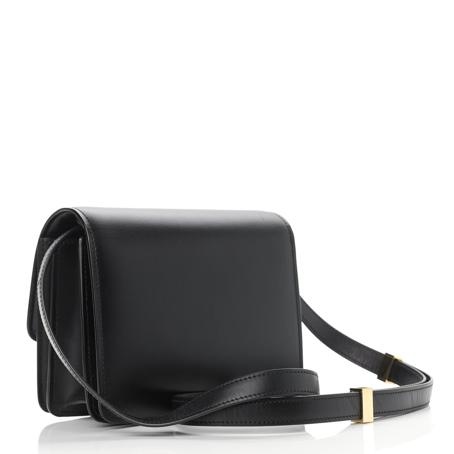 Box Calfskin Small Classic Box Flap Bag Black