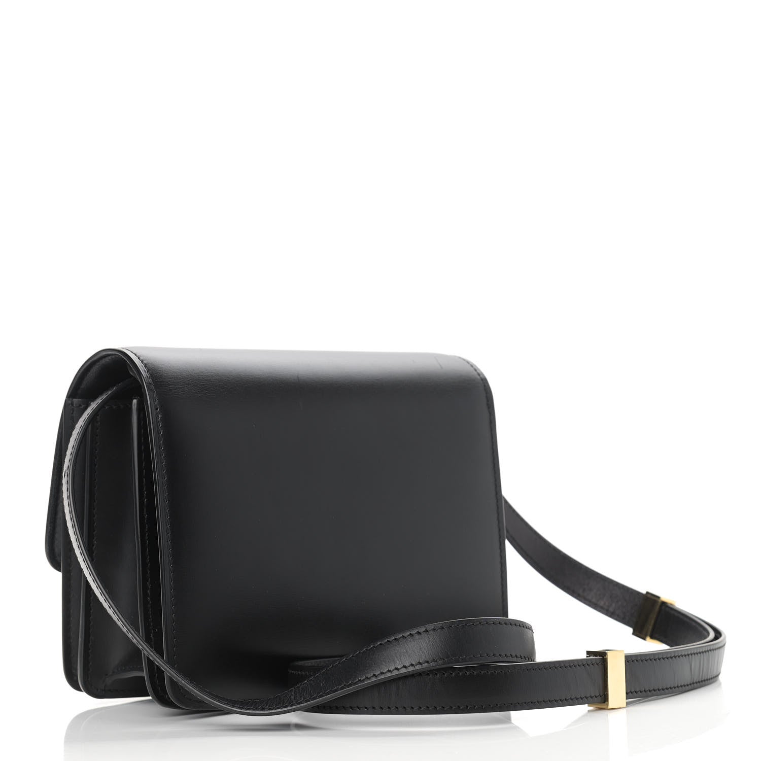 Celine Box Calfskin Small Classic Box Flap Bag Black 3 of 10