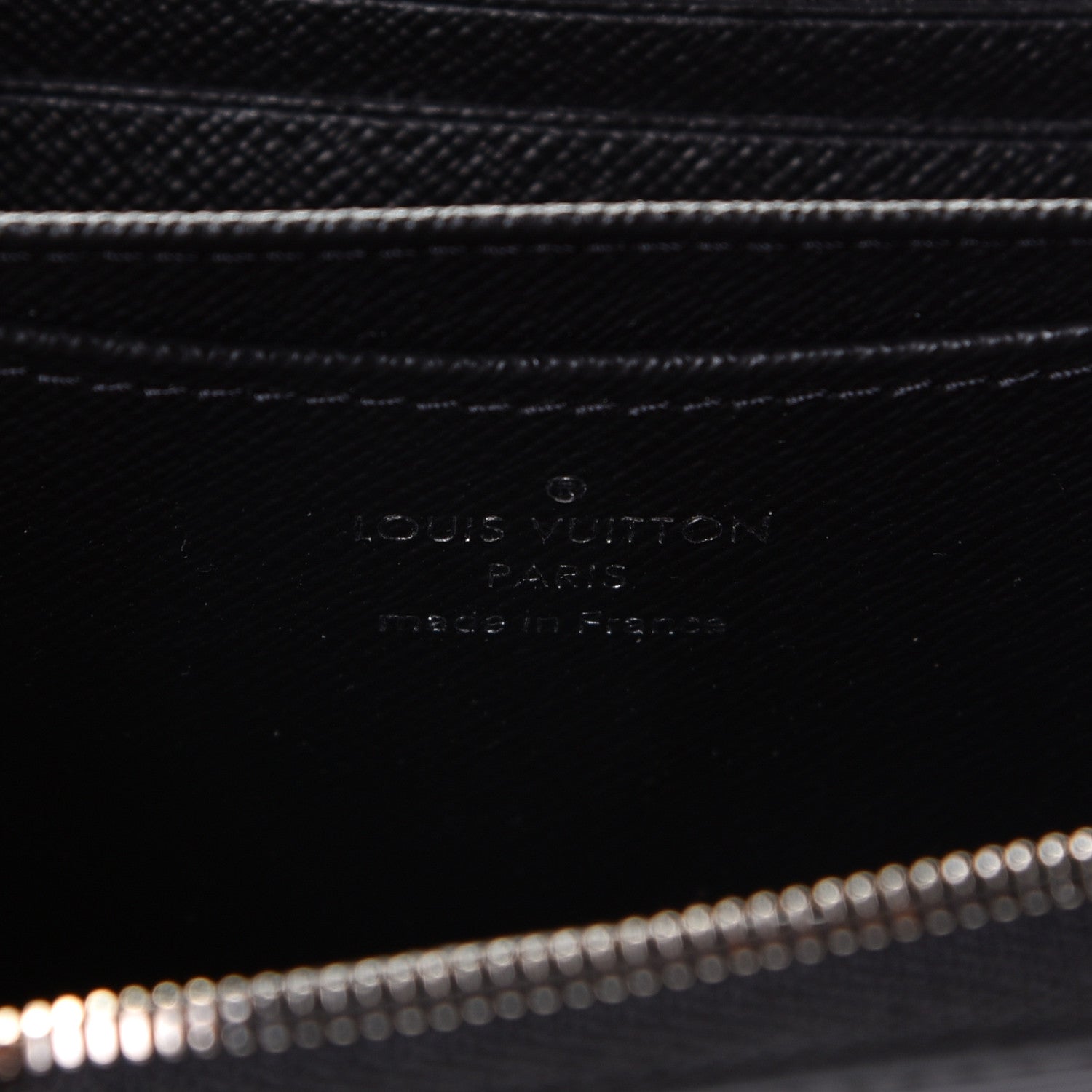 Louis Vuitton Epi Zippy Coin Purse Black 5 of 9