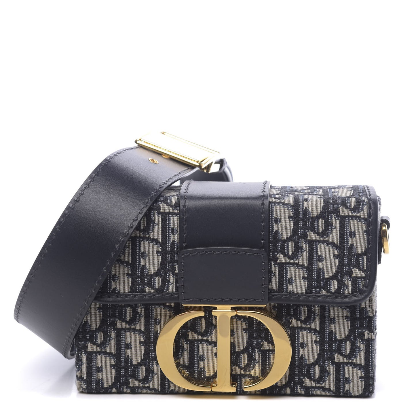Oblique 30 Montaigne Box Bag Blue