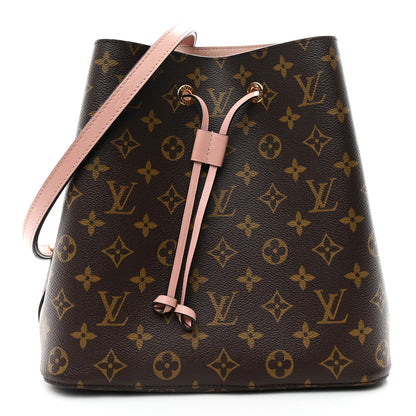 Louis Vuitton Monogram Neonoe MM Rose Poudre 2 of 18
