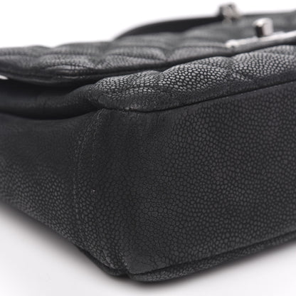 Chanel Iridescent Caviar Small Lady Pearly Flap Black 7 of 11