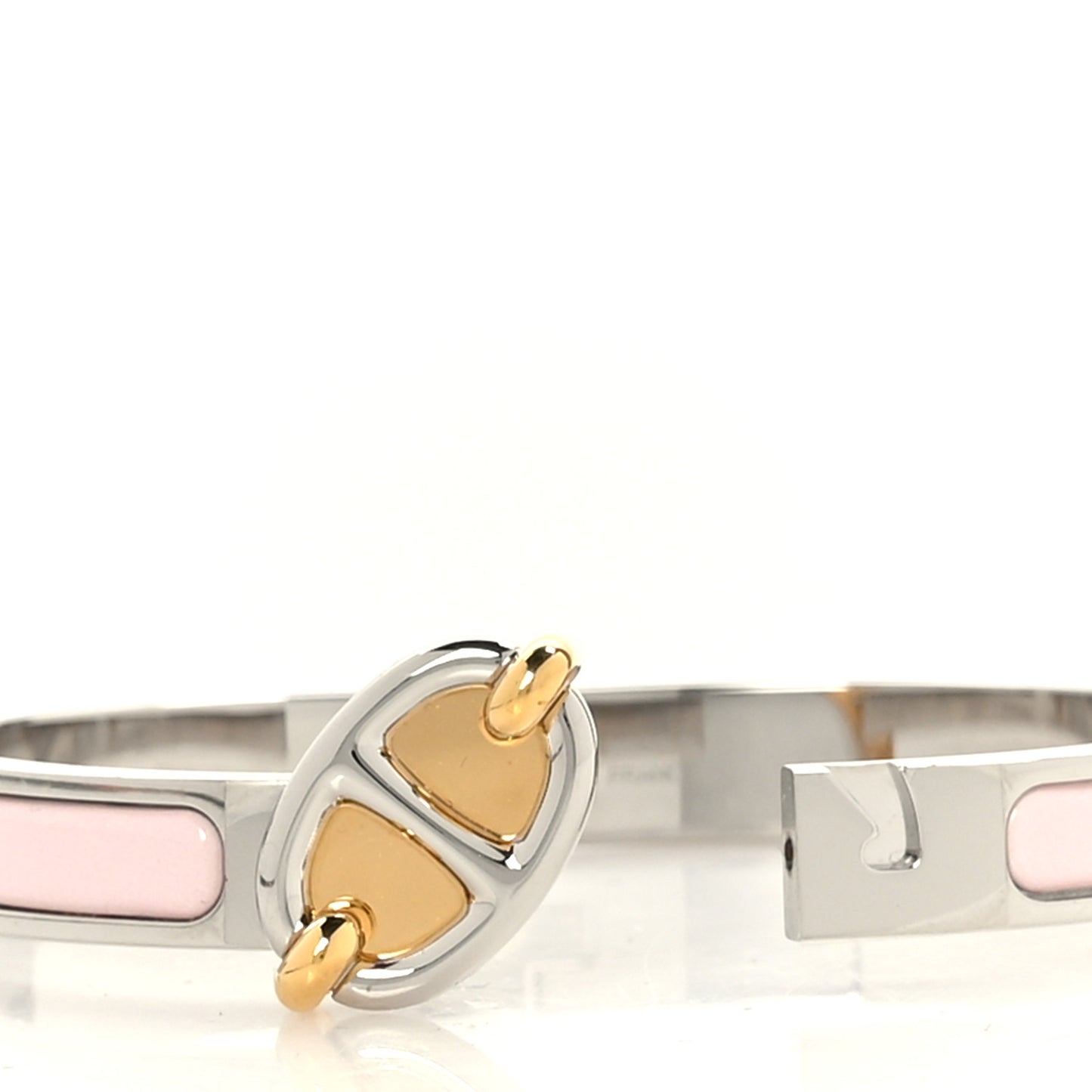 Enamel Mini Clic Chaine d'Ancre Bracelet PM Rose Sakura