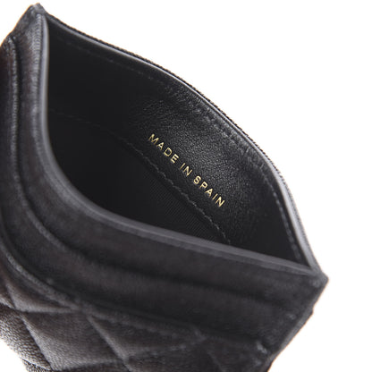 Chanel Caviar Quilted Boy Card Holder Black 6 of 6