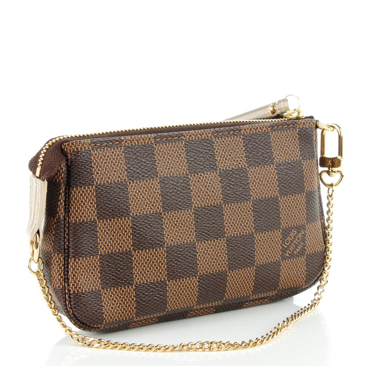 Damier Ebene Trunks and Locks Mini Pochette Accessories