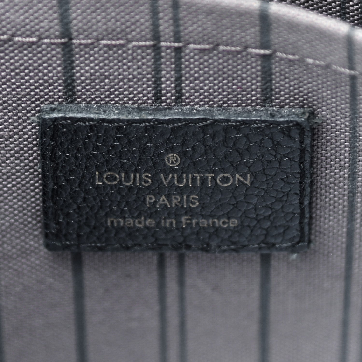 Louis Vuitton Empreinte Montaigne MM Black 6 of 10