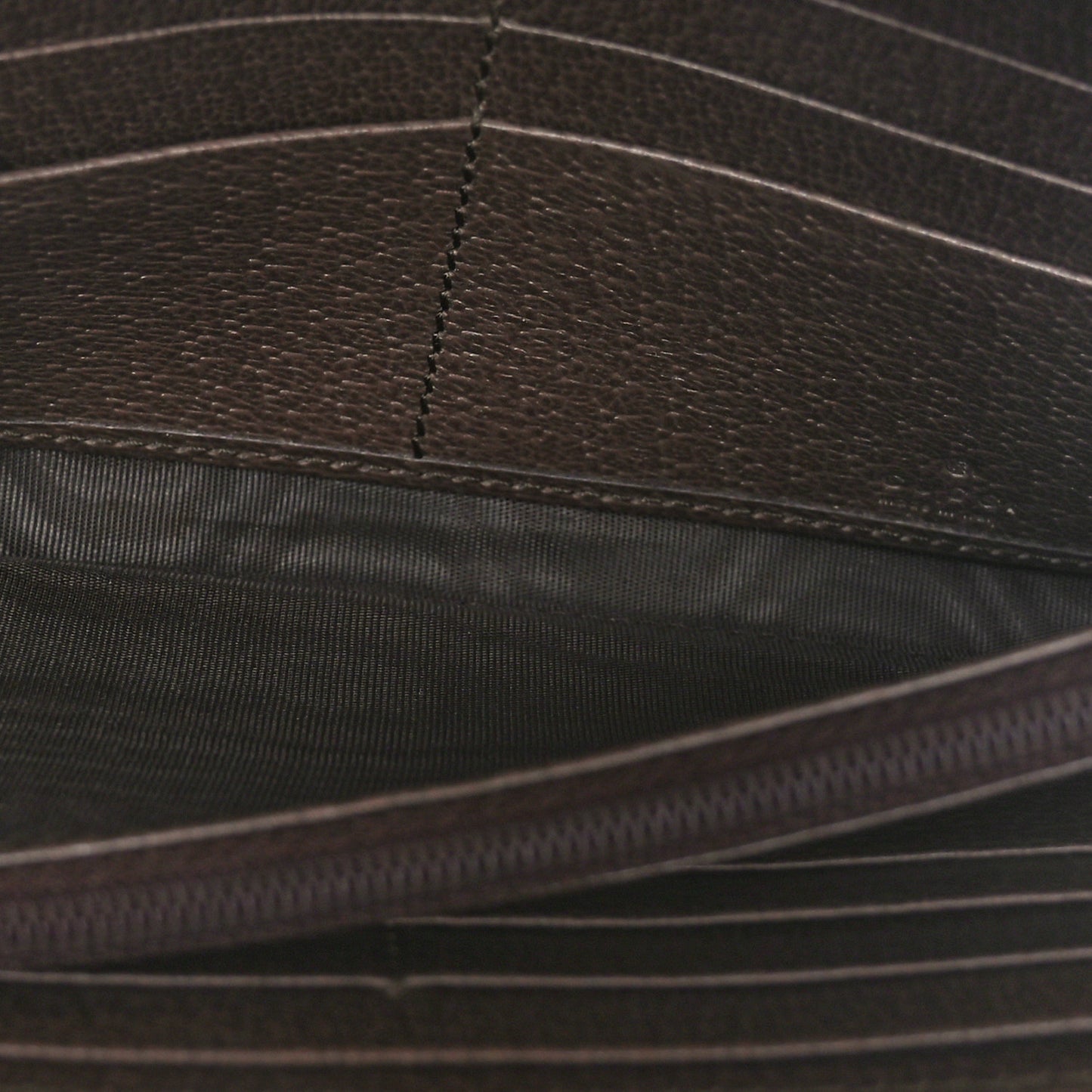 GG Supreme Monogram Web Ophidia Continental Wallet Brown