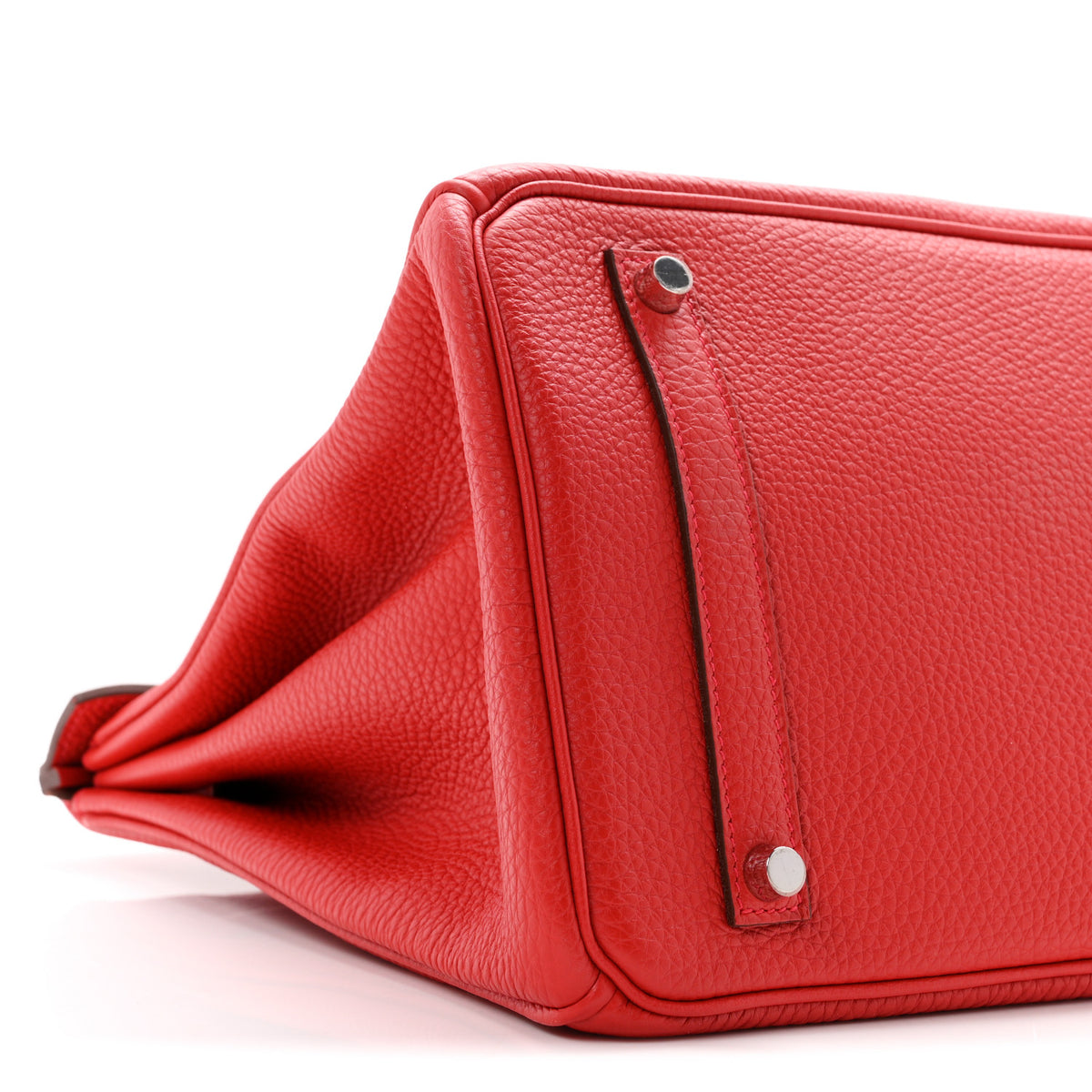 Hermes Togo BIRKIN 35 Rouge Casaque 9 of 11
