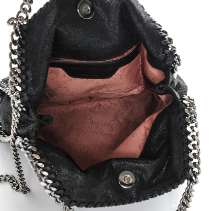 Stella McCartney Shaggy Deer Mini Falabella Tote Black 5 of 6