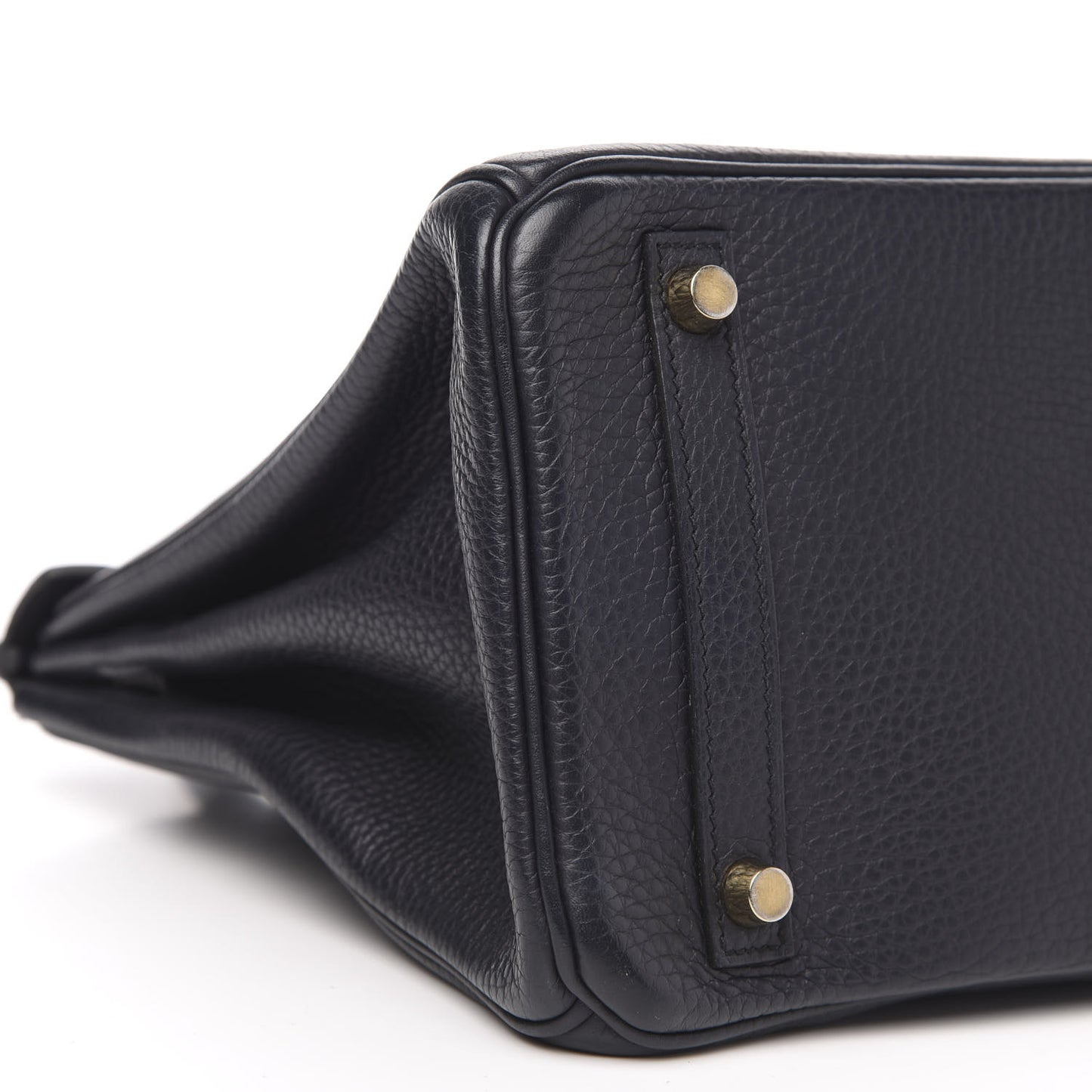 Taurillon Clemence Birkin 30 Bleu Nuit