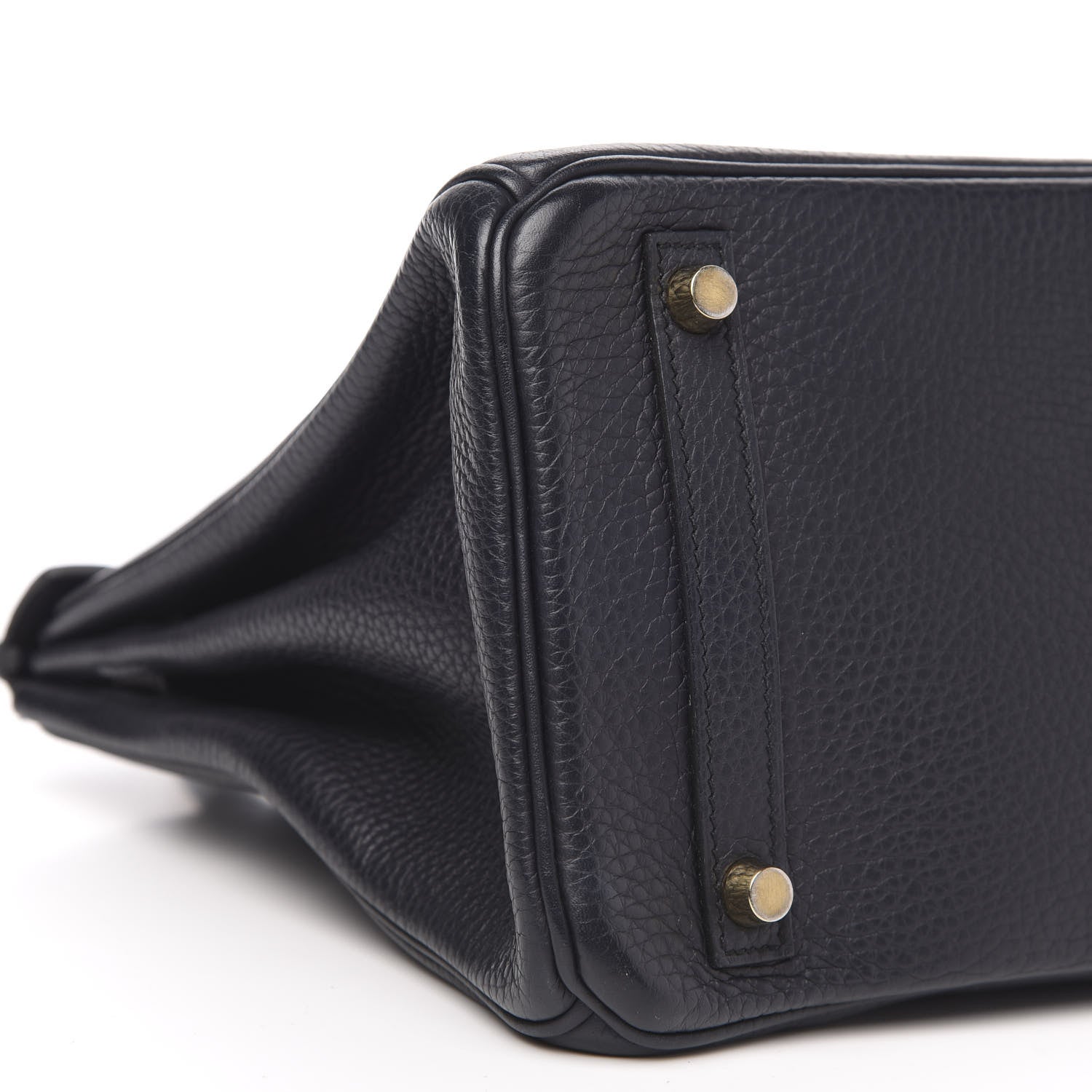 Hermes Taurillon Clemence Birkin 30 Bleu Nuit 8 of 13