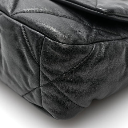 Chanel Lambskin Quilted Medium Chanel 19 Flap Black 10 of 10