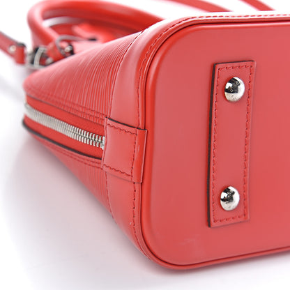 Louis Vuitton Epi Alma BB Coquelicot 11 of 13