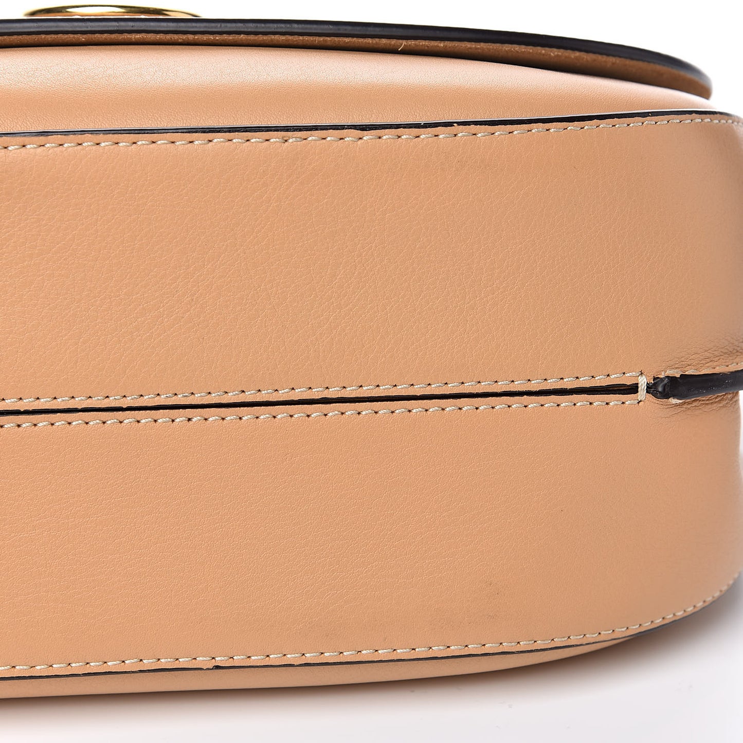 Silky Calfskin Amberley Satchel Dark Golden Yellow