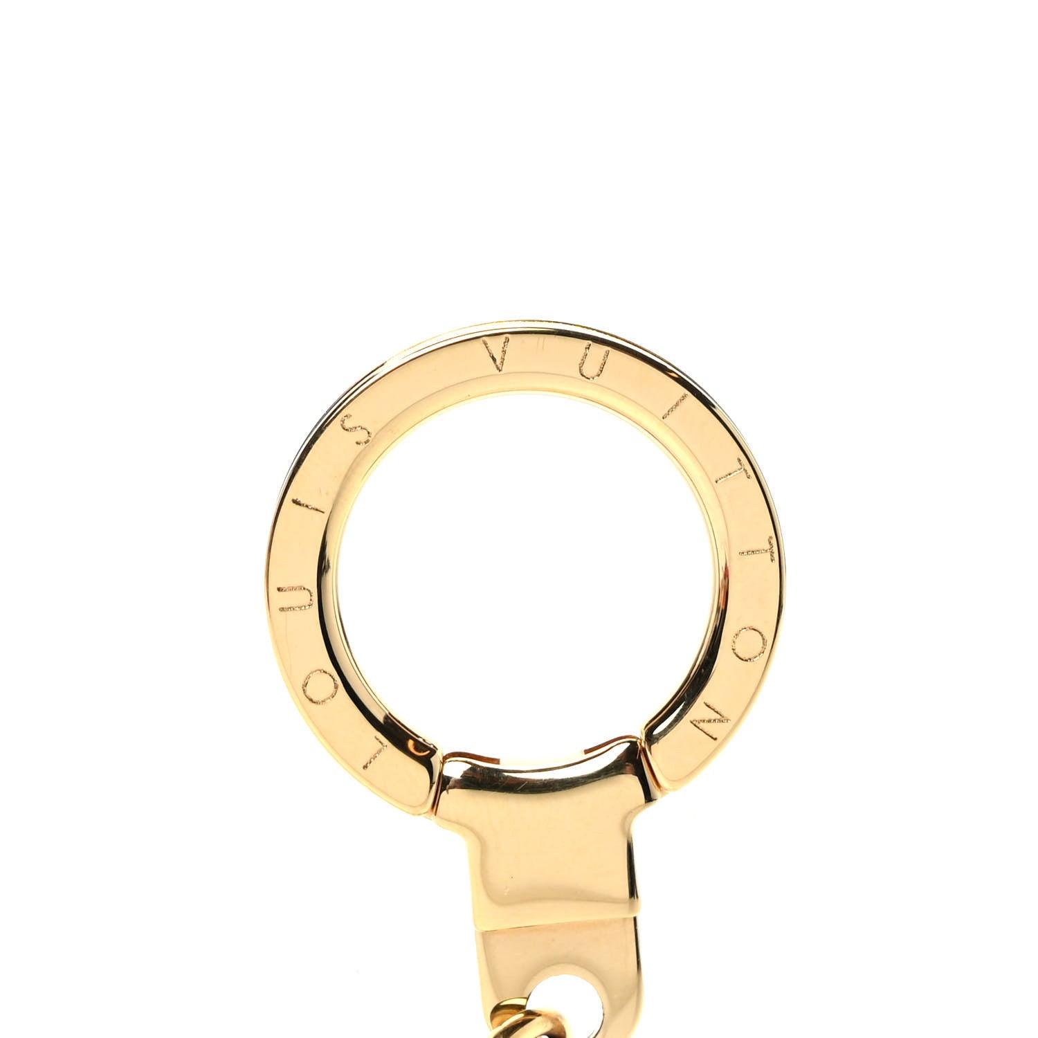 Louis Vuitton Monogram Spring Street Bag Charm Key Holder Gold 4 of 5